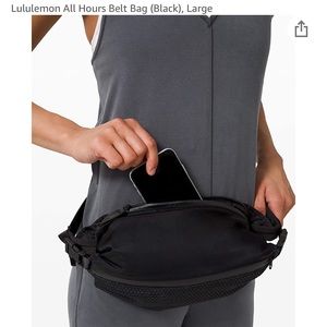 NWT! Lululemon All Hours Belt Bag - black